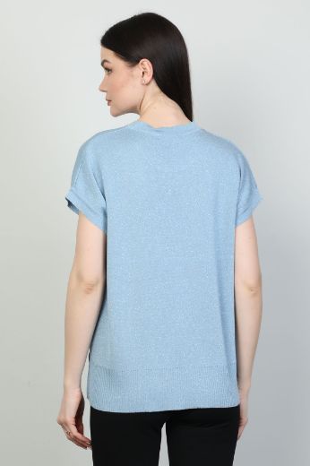 Picture of First Orme 2968 BLUE Women Blouse