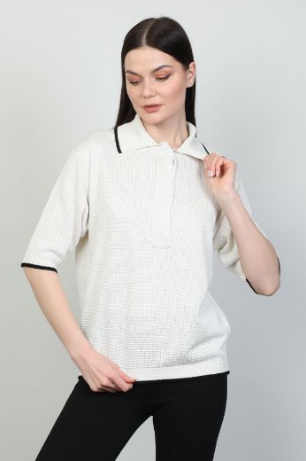 Picture of First Orme 2995 ECRU Women Blouse