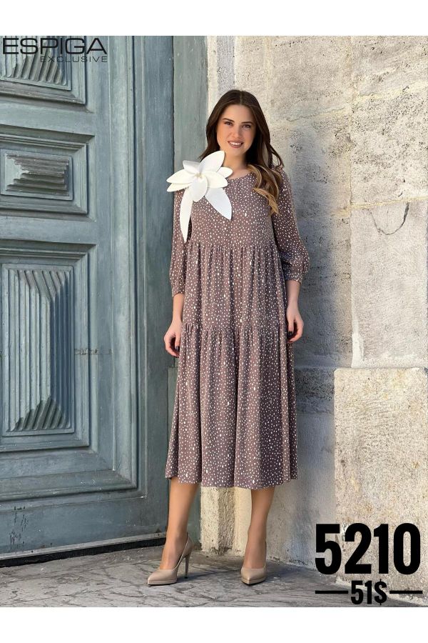 Picture of Espiga 5210 BROWN Women Dress