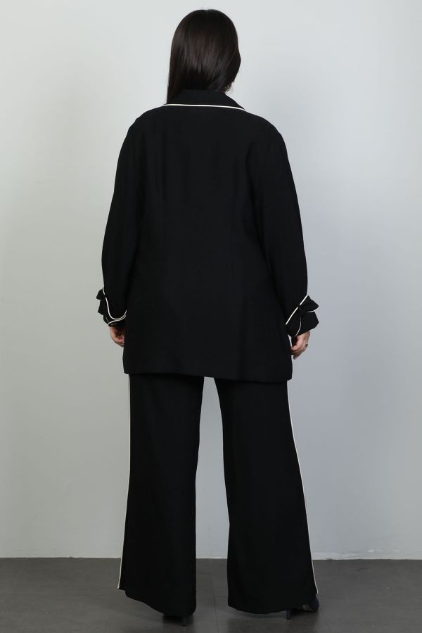 Picture of Dalida 47008xl BLACK Plus Size Women Suit