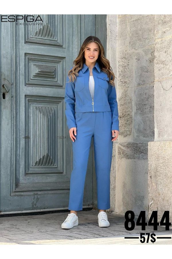 Picture of Espiga 8444 BLUE Women Suit