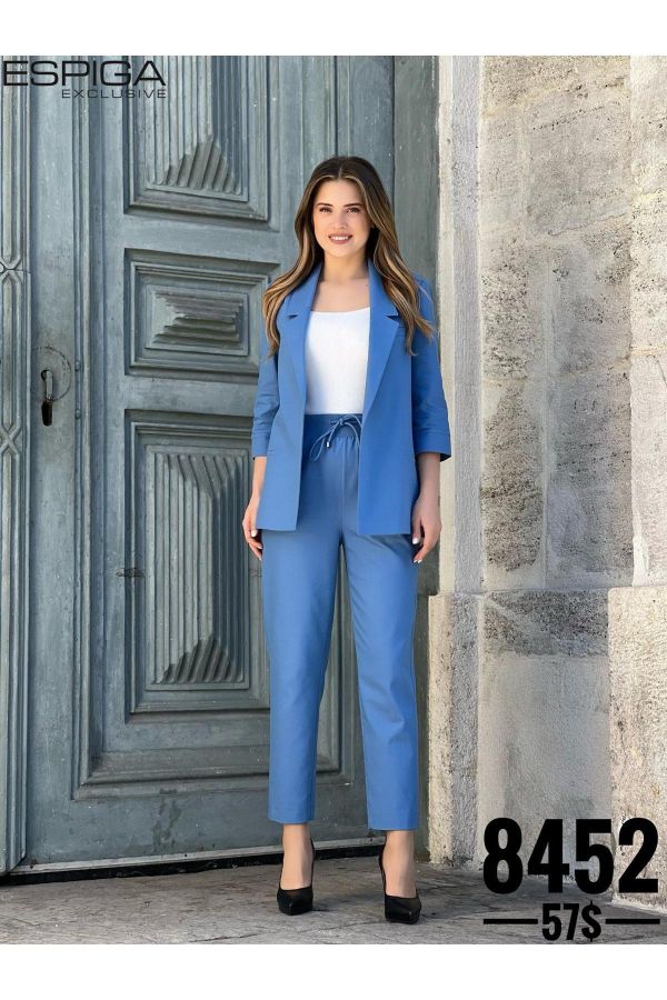 Picture of Espiga 8452 BLUE Women Suit