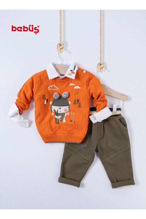 Picture of Bebüş 12643 ORANGE Baby Suit