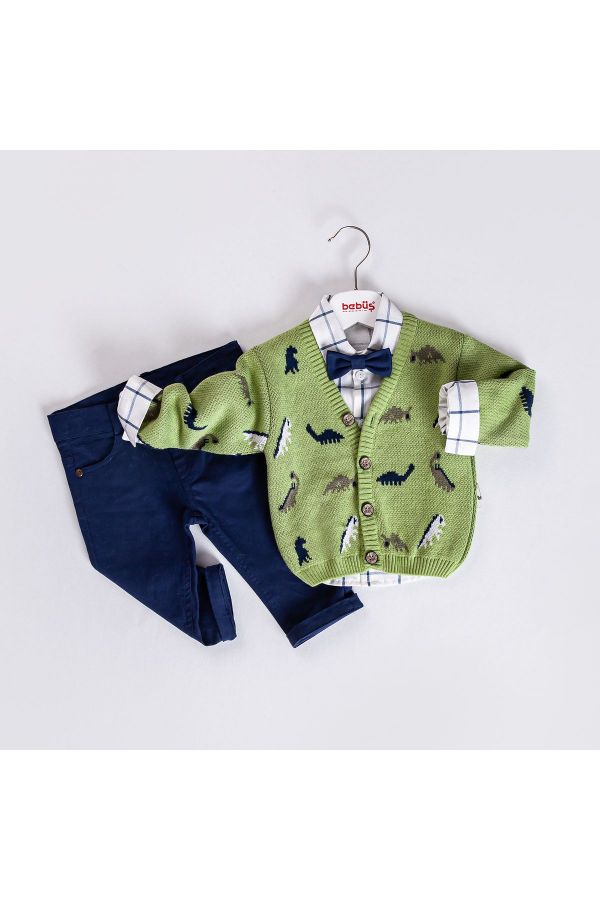 Picture of Bebüş 14004 GREEN Baby Suit