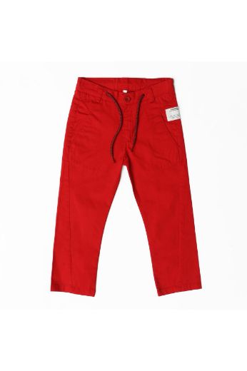 Picture of Nanica 122201 RED BOYS TROUSERS