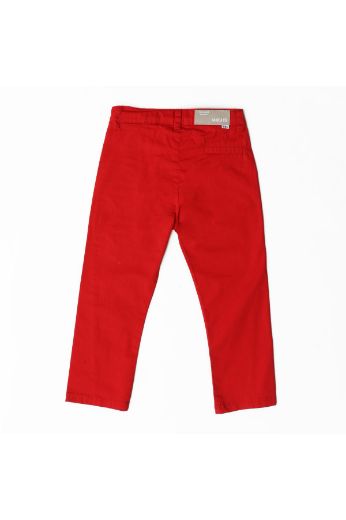 Picture of Nanica 122201 RED BOYS TROUSERS