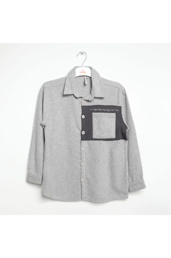 Picture of Nanica 322111 GREY Boy Shirt