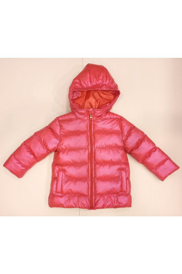 Picture of Nanica 423503 FUCHSIA Girl Puffer Coat