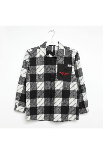 Picture of Nanica 322110 BLACK Boy Shirt