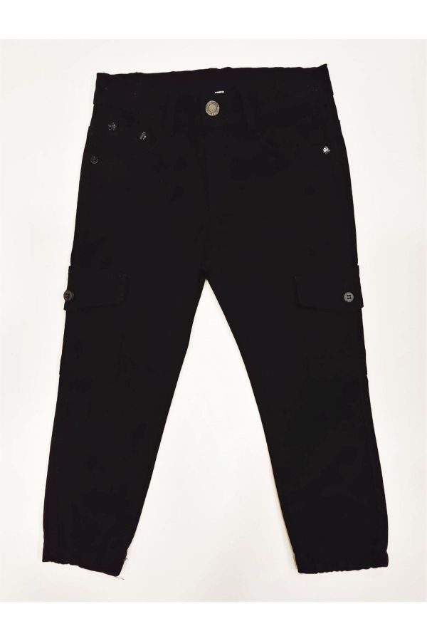 Picture of Nanica 323205 BLACK BOYS TROUSERS