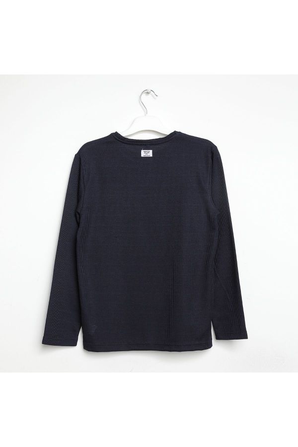 Picture of Nanica 322308 NAVY BLUE Boy Sweatshirt