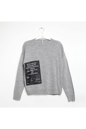 Picture of Nanica 322402 GREY Boys  Sweater