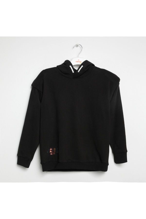 Picture of Nanica 422300 BLACK Girl Sweatshirt