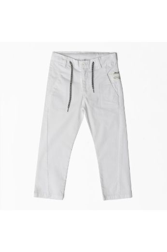 Picture of Nanica 122201 WHITE BOYS TROUSERS