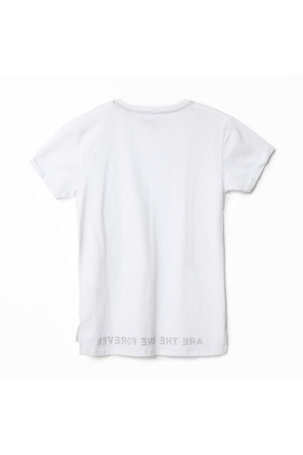 Picture of Nanica 122343 WHITE Boy T-Shirt