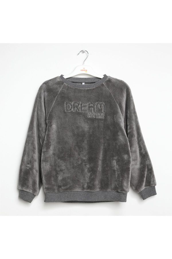 Picture of Nanica 322317 SMOKED PEARL Boy Sweatshirt