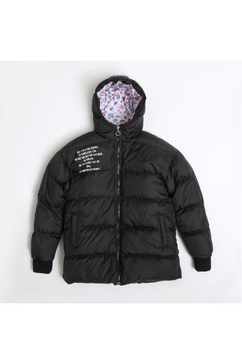 Picture of Nanica 422511 BLACK Girl Puffer Coat