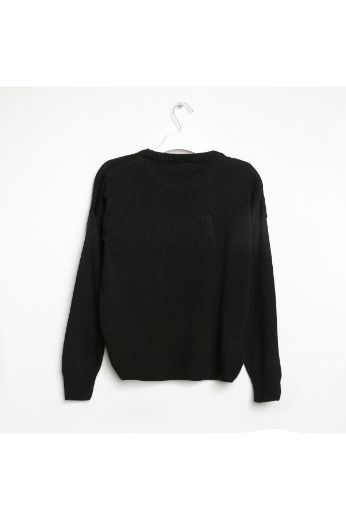 Picture of Nanica 322404 BLACK Boys  Sweater