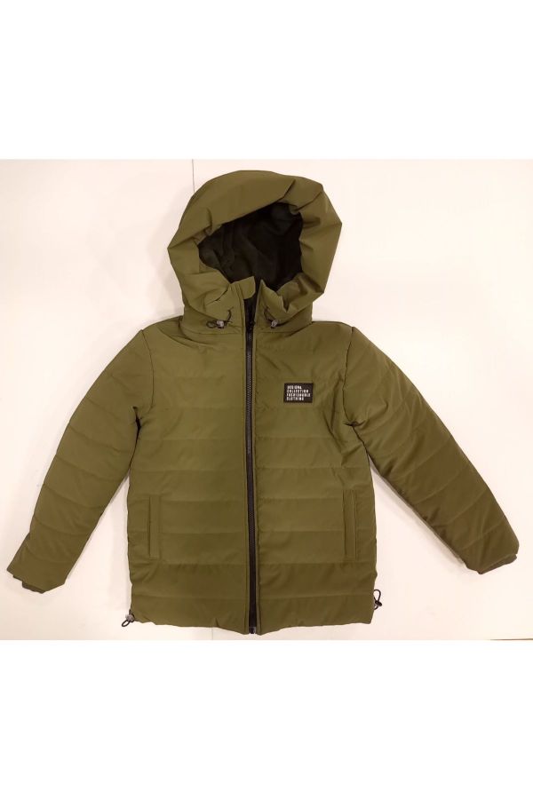 Picture of Nanica 323505 KHAKI Boy Puffer Coat