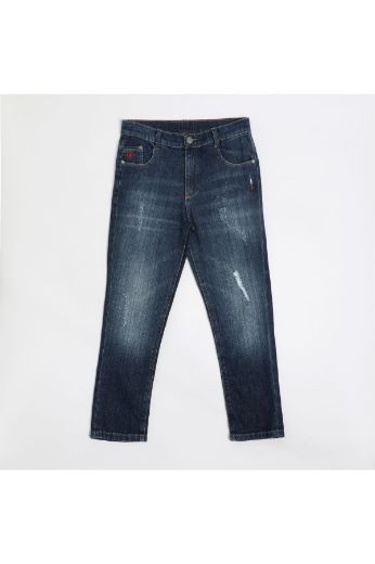 Picture of Nanica 322215 NAVY BLUE BOYS TROUSERS