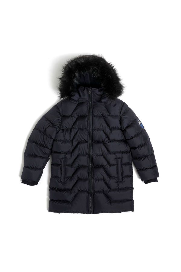 Picture of Nanica 322513 NAVY BLUE Boy Puffer Coat