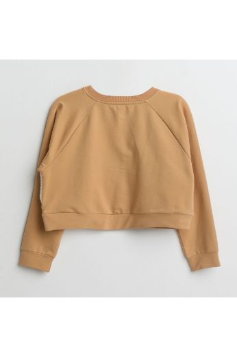 Picture of Nanica 421303 BEIGE Girl Sweatshirt