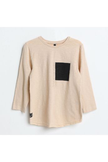 Picture of Nanica 321374 BEIGE Boy Sweatshirt