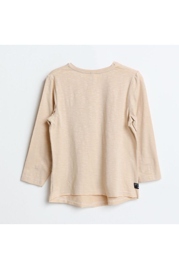 Picture of Nanica 321374 BEIGE Boy Sweatshirt