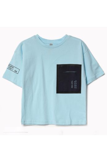 Picture of Nanica 122360 BLUE Boy T-Shirt