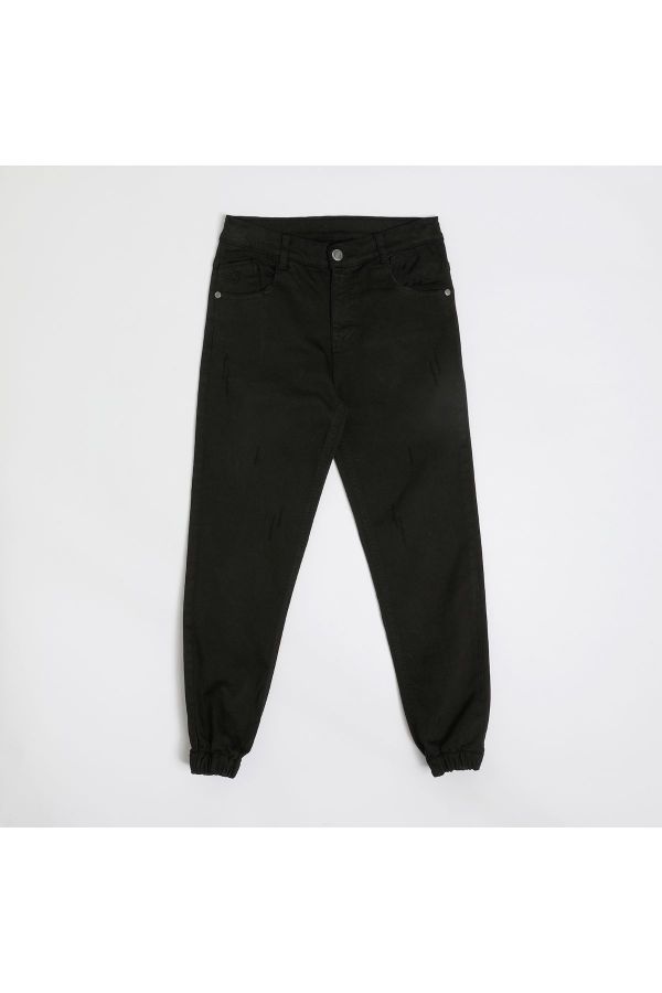 Picture of Nanica 322213 BLACK BOYS TROUSERS