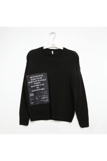 Picture of Nanica 322402 BLACK Boys  Sweater