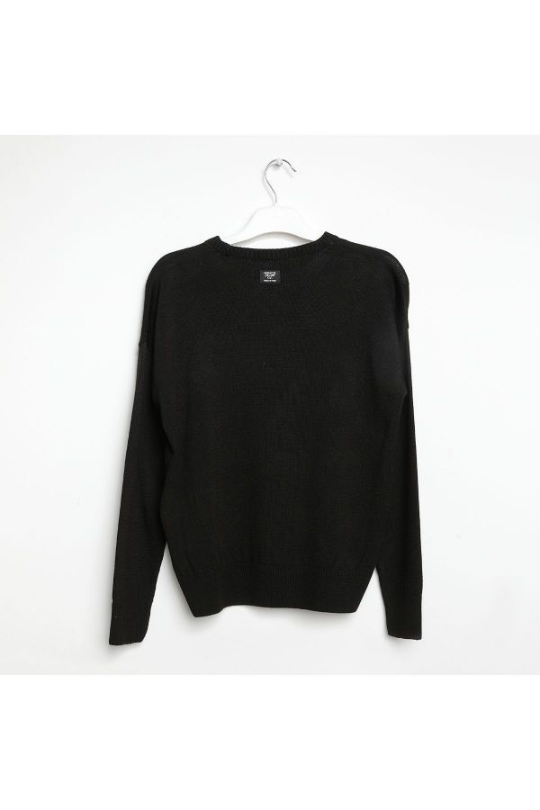 Picture of Nanica 322402 BLACK Boys  Sweater