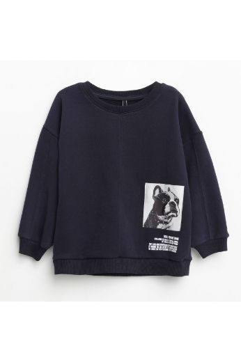 Picture of Nanica 321329 NAVY BLUE Boy Sweatshirt