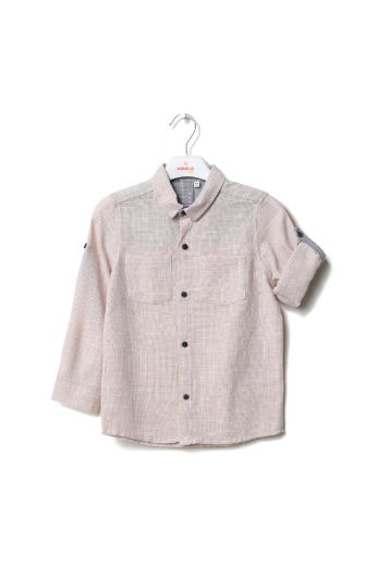 Picture of Nanica 123112 BEIGE Boy Shirt