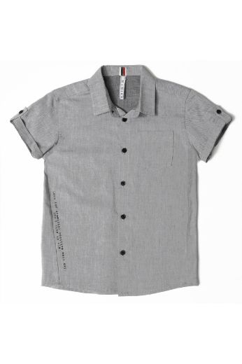 Picture of Nanica 122119 GREY Boy Shirt