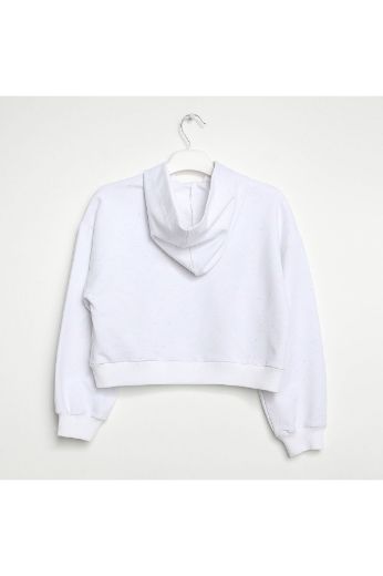 Picture of Nanica 422309 WHITE Girl Sweatshirt