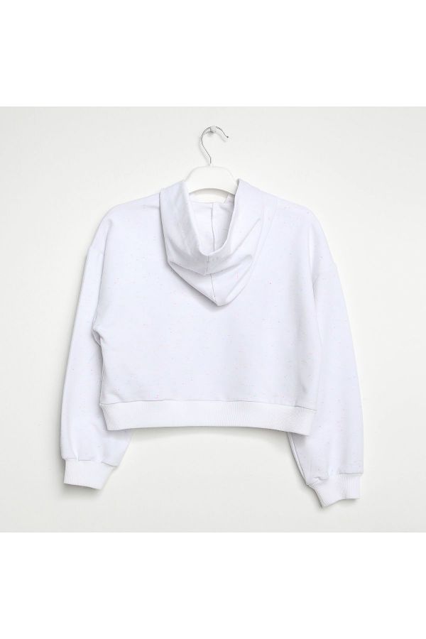 Picture of Nanica 422309 WHITE Girl Sweatshirt