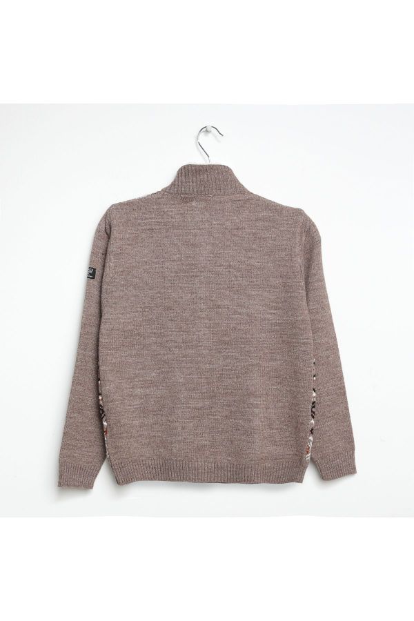 Picture of Nanica 322414 MINK Boys Cardigan