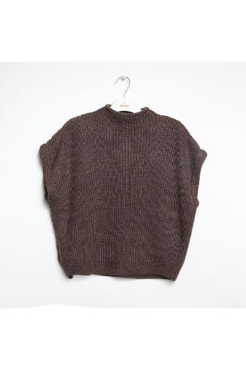 Picture of Nanica 422408 BROWN Gırl Sweater