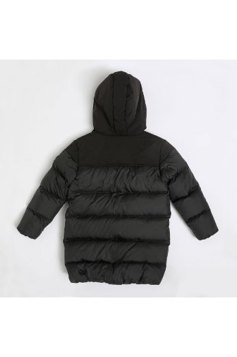 Picture of Nanica 322511 BLACK Boy Puffer Coat