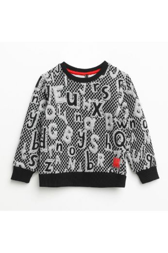 Picture of Nanica 321336 BLACK Boy Sweatshirt