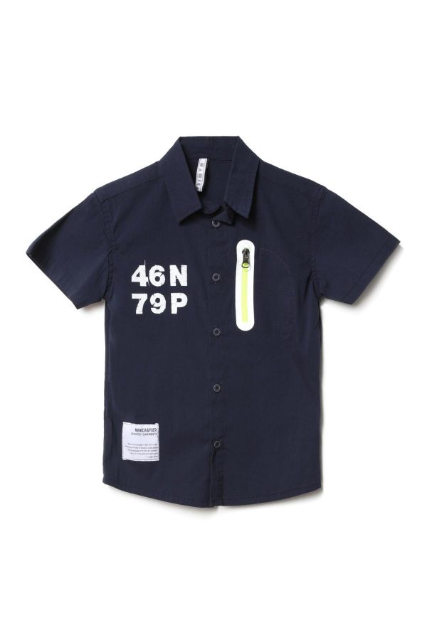 Picture of Nanica 122123 INDIGO Boy Shirt