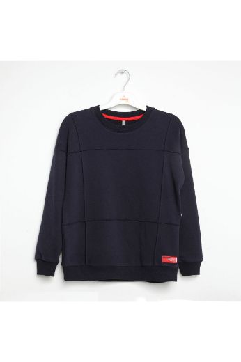 Picture of Nanica 322305 NAVY BLUE Boy Sweatshirt