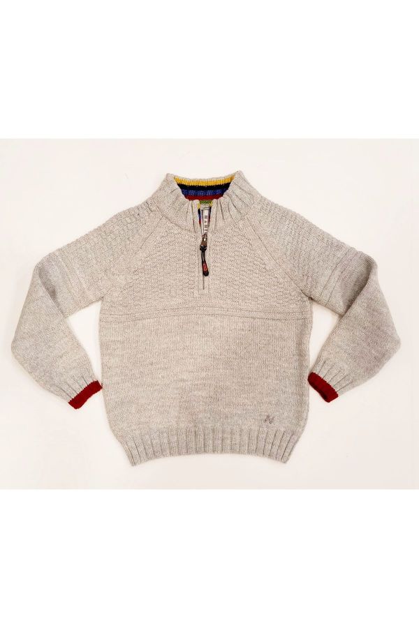 Picture of Nanica 323406 GREY Boys  Sweater