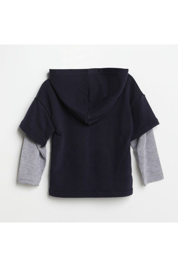 Picture of Nanica 321351 NAVY BLUE Boy Sweatshirt