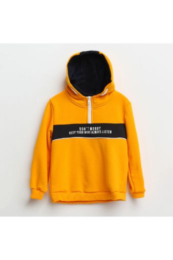 Picture of Nanica 321346 YELLOW Boy Sweatshirt