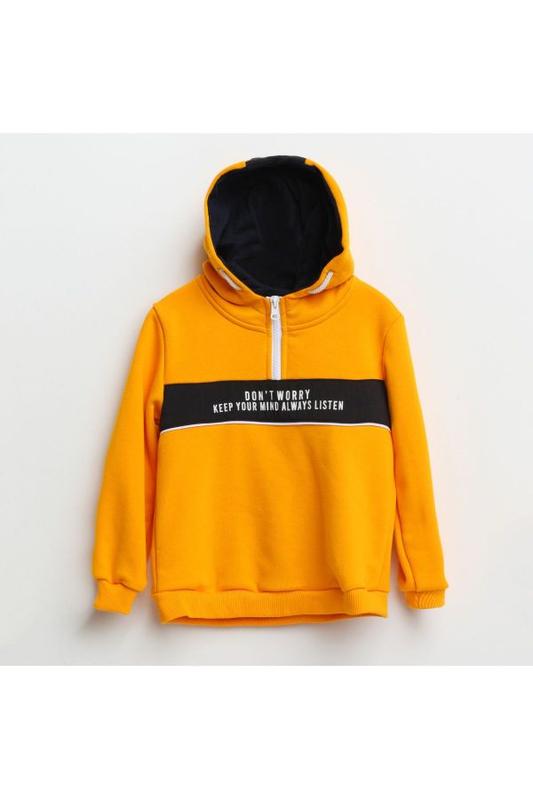 Picture of Nanica 321346 YELLOW Boy Sweatshirt