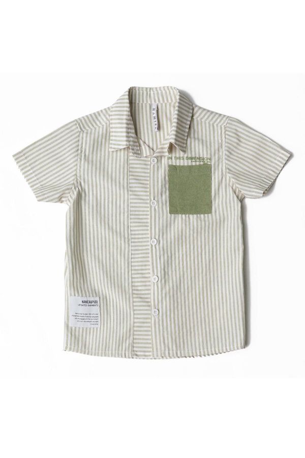 Picture of Nanica 122115 KHAKI Boy Shirt