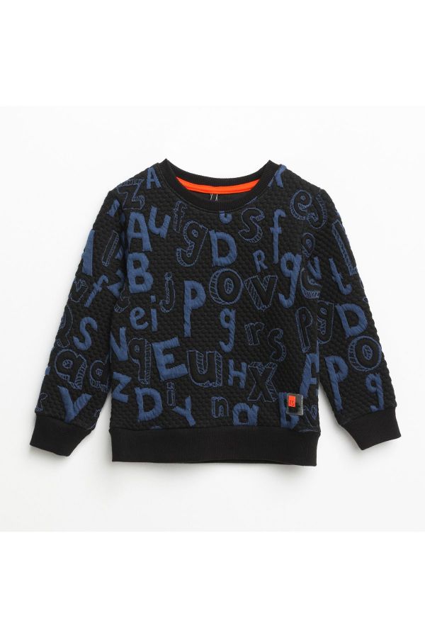 Picture of Nanica 321336 NAVY BLUE Boy Sweatshirt