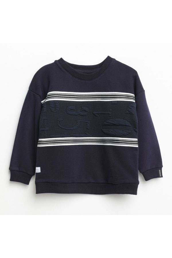 Picture of Nanica 321331 NAVY BLUE Boy Sweatshirt